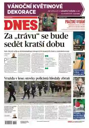 Dnes Prague Edition Czech Republic